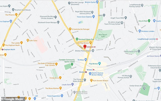 JN Bank UK's sole branch is based in Brixton, south London
