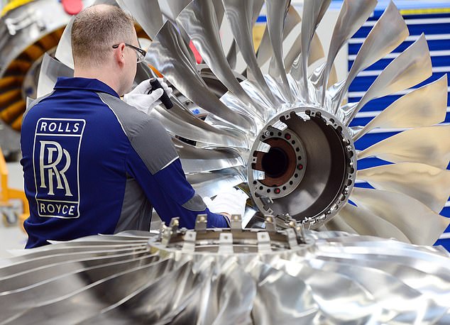 Cash call: Rolls-Royce's bond sale was part of a plan to raise £5bn through a package that also includes securing government financing and going cap in hand to shareholders