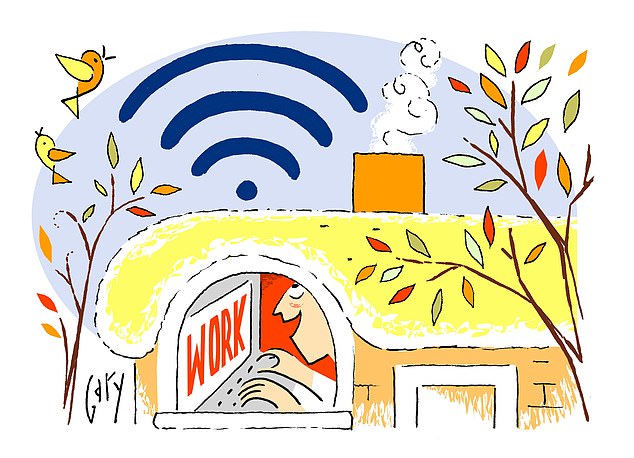 Connected: Fast and reliable broadband has become an essential household utility for those working from home