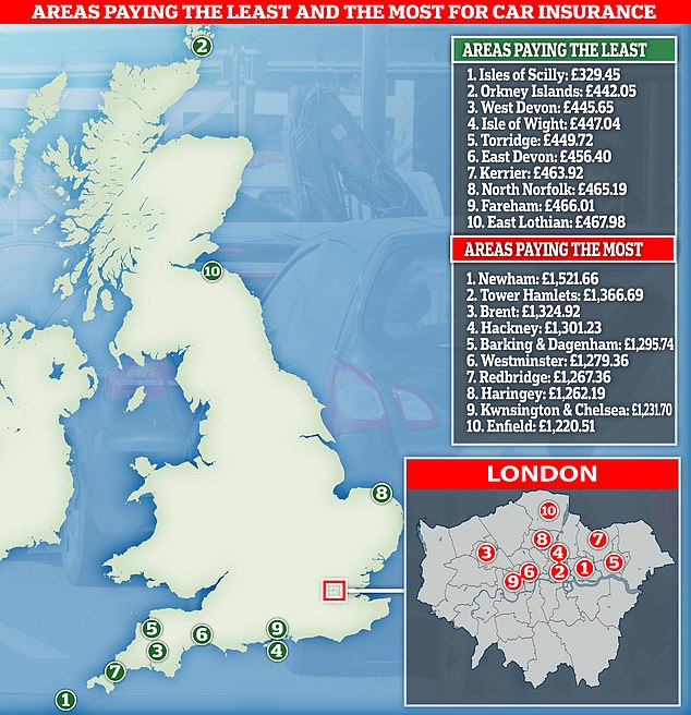 A new car insurance tool will tell motorists if they're paying more or less than others nearby