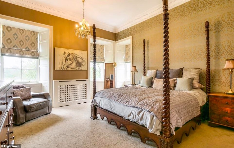 While the property is home to Scotland’s oldest original stone keep, dating from the mid-16th Century, and the odd suit of armour, it boasts a range of modern-day features - underfloor heating being one - and it has been 'meticulously refurbished'