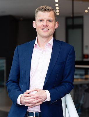 Vow: Ben Osborn, the UK boss of  Pfizer