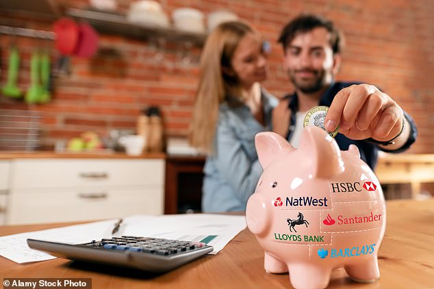 Money in the bank: All of the big five – NatWest, Lloyds Bank, HSBC, Barclays and Santander – operate investment platforms for customers