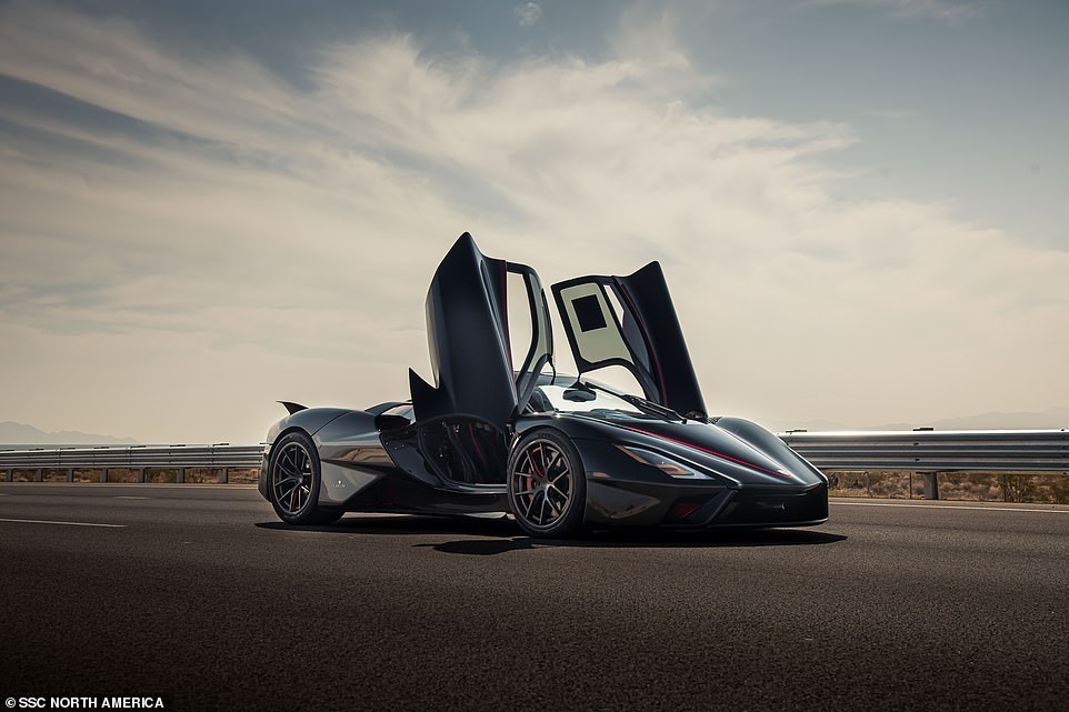 Because no vehicle can be deemed a hypercar unless it has crazy doors, the ones on the Tuatara are dihederal - though they're power operated, opening and closing at the push of a button