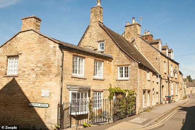 Pictured: The Cotswolds, where the number of agreed sales has increased 37 per cent