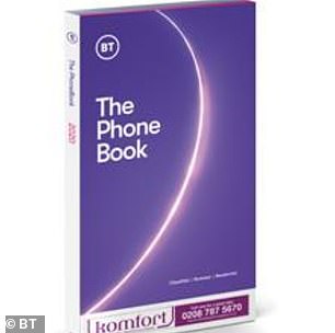 The BT phone book has numbers for local businesses and home addresses available