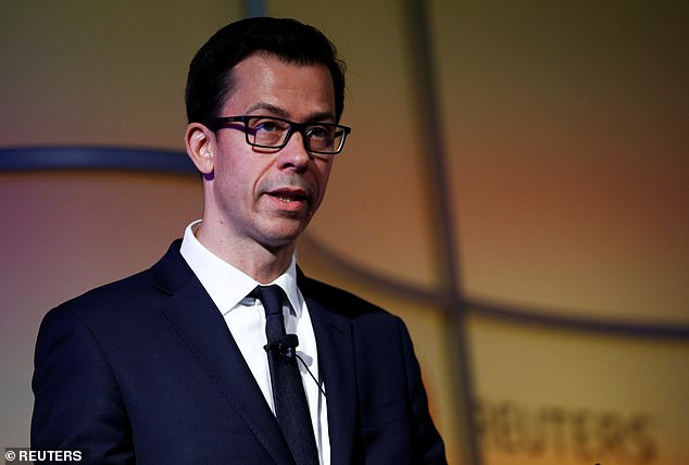 Gertjan Vlieghe (pictured) struck a far more downbeat tone that the Bank¿s chief economist Andy Haldane who has repeatedly hailed Britain¿s rapid economic recovery