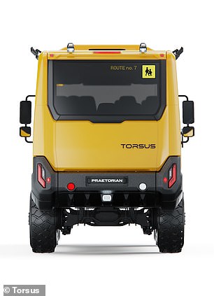 Four-wheel drive and off-road Michelin tyres add to its capability in challenging conditions