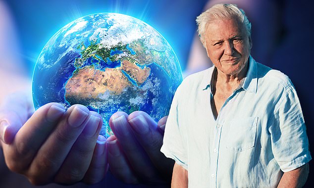 In our hands: Despite more than 60 years of reporting on our planet and its inhabitants, Sir David Attenborough still has the power to shock