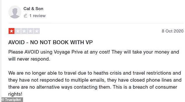 This reviewer said they have struggled to contact the firm after they closed the phone lines