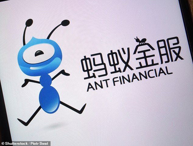 Flexing its muscles: Ant Group's dual listing in Hong Kong and Shanghai will see it valued at £214billion